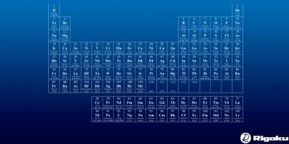 Rigaku Periodic Table Wallpaper Rigaku Periodic Table Wallpaper